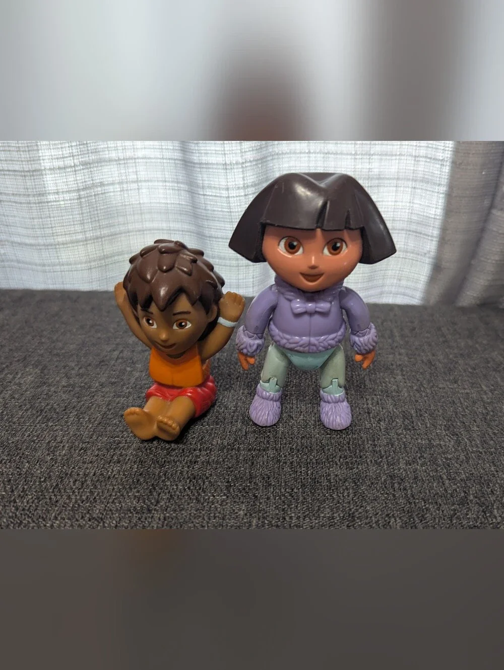 Vintage Dora The Explorer Figures Diego 2003 And Dora 2006